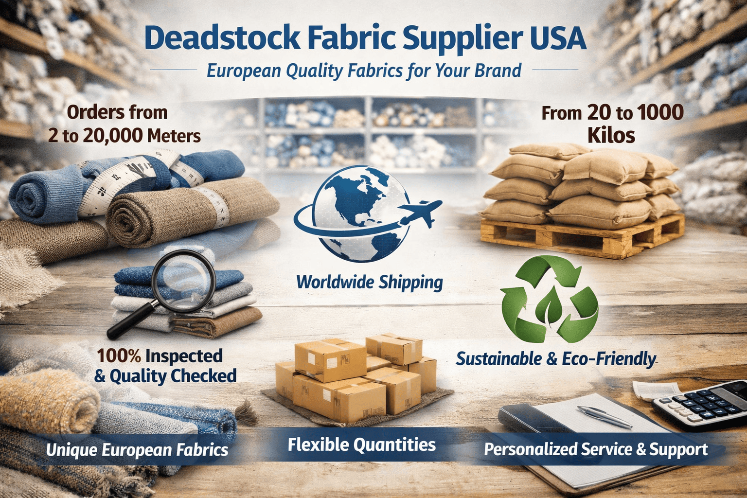 deadstock fabric supplier usa wholesale sustainable fabrics