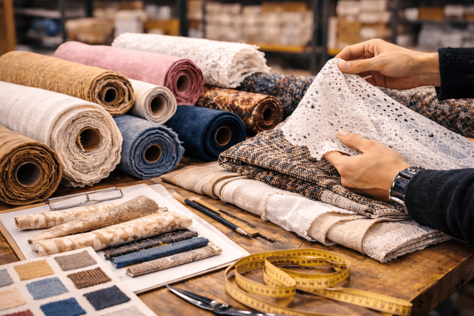 fournisseur tissu europe stock textile grossiste tissus entrepot