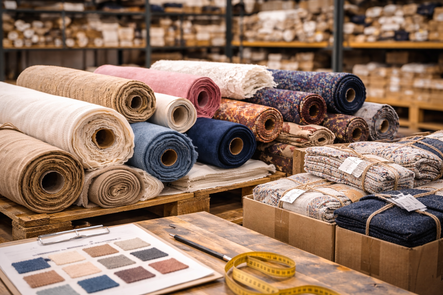 tissu deadstock europe stock textile surplus industriel