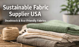 sustainable fabric supplier usa deadstock eco fabrics for fashion brands